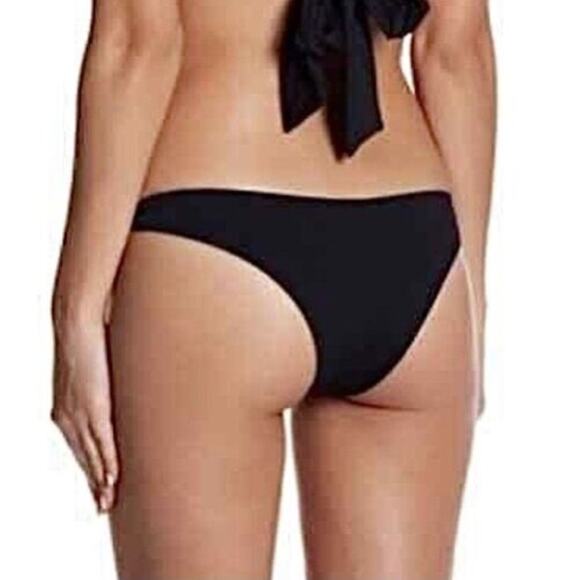 Side Tie Tavik Black Bikini Bottom - Picture 2 of 10